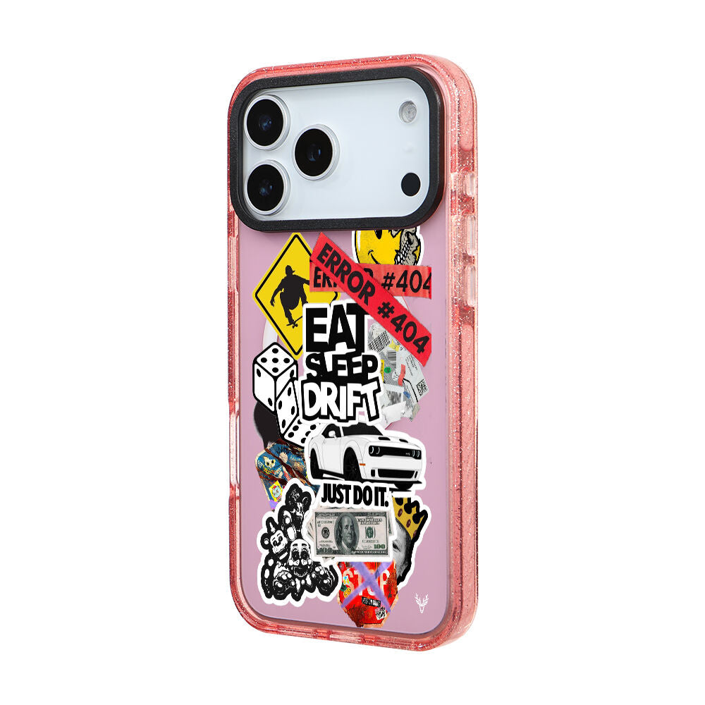 MagsafeliArtycaseSimliPembe
