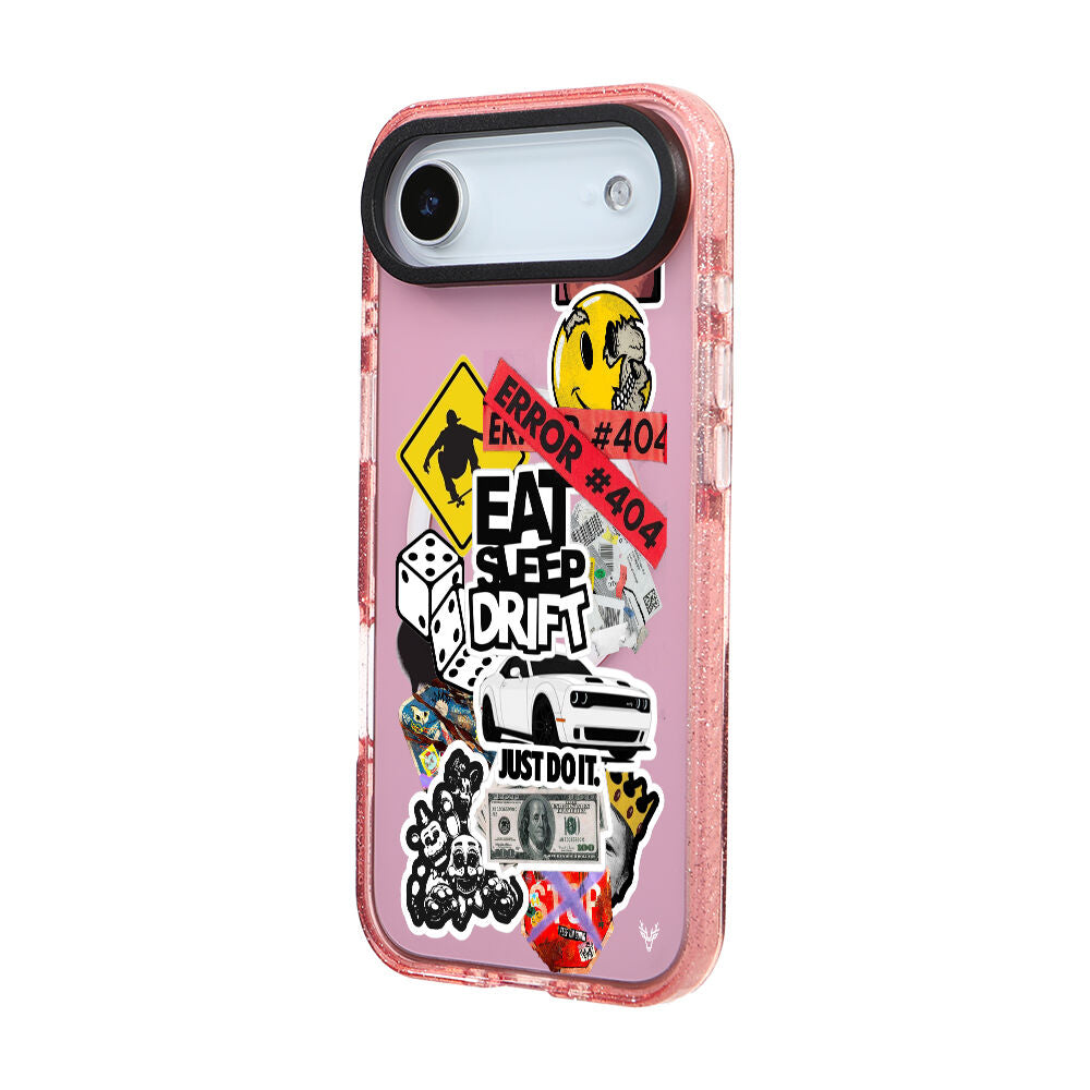 MagsafeliArtycaseSimliPembe