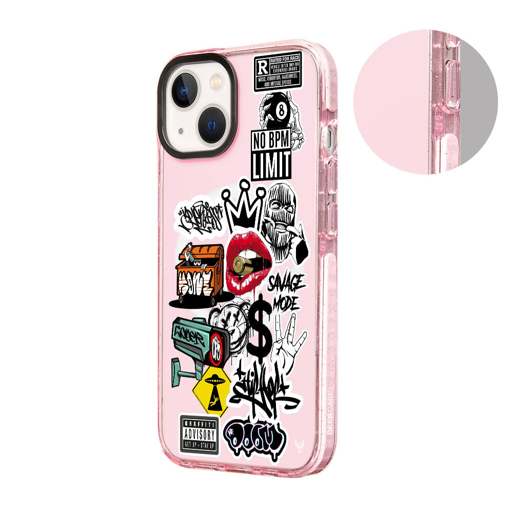 MagsafeliArtycaseSimliPembe