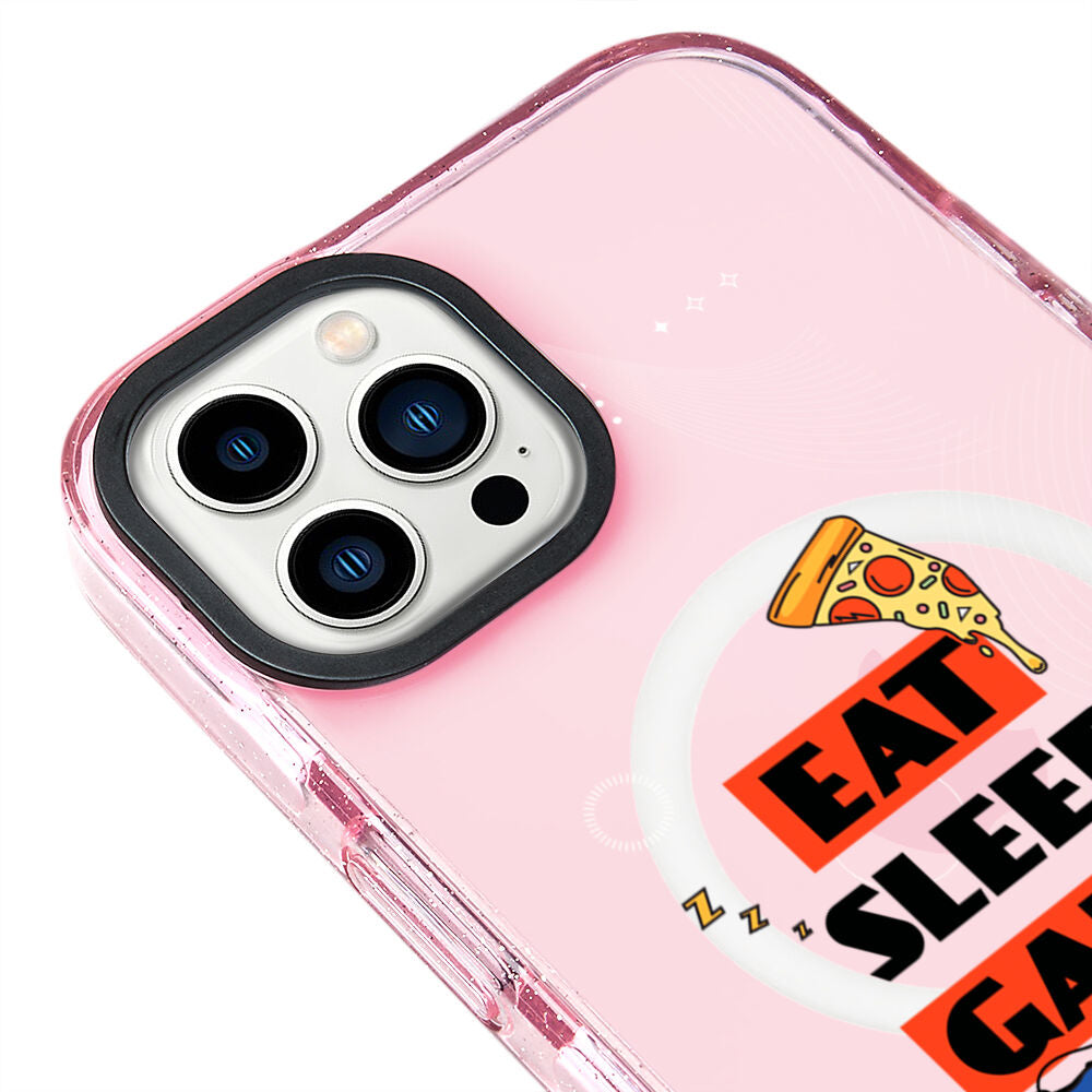MagsafeliArtycaseSimliPembe