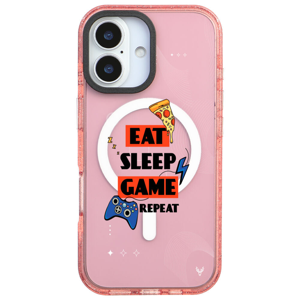 MagsafeliArtycaseSimliPembe