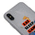 iPhone X Sleep Repeat Telefon Kılıfı - Renkli Silikon - Gri