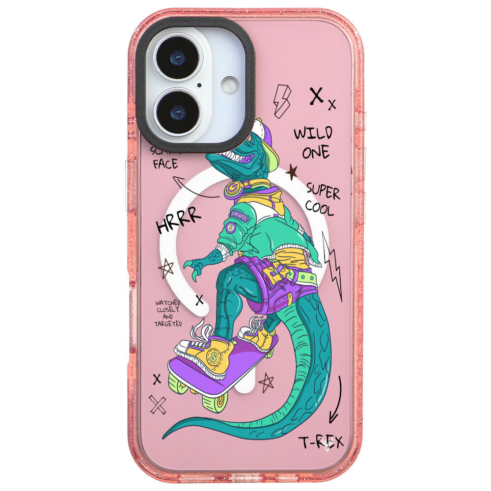 MagsafeliArtycaseSimliPembe