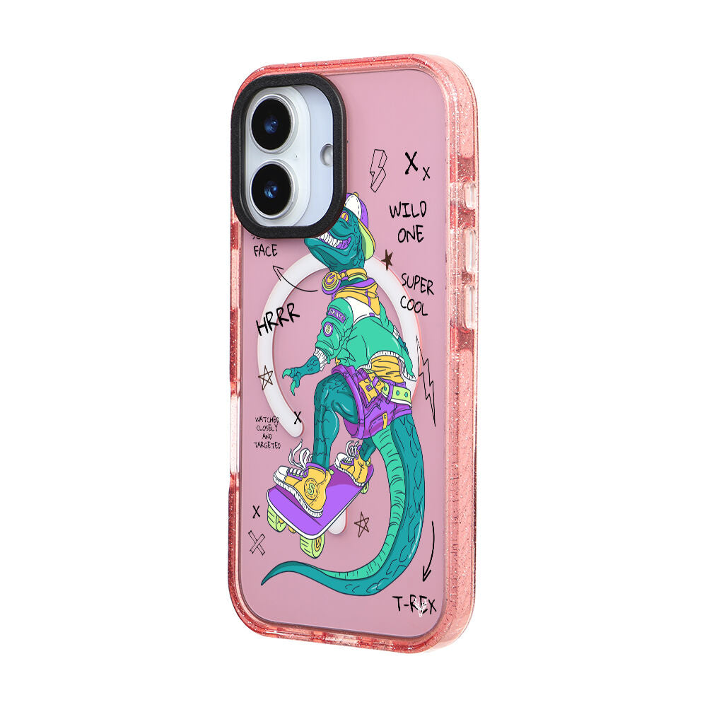 MagsafeliArtycaseSimliPembe
