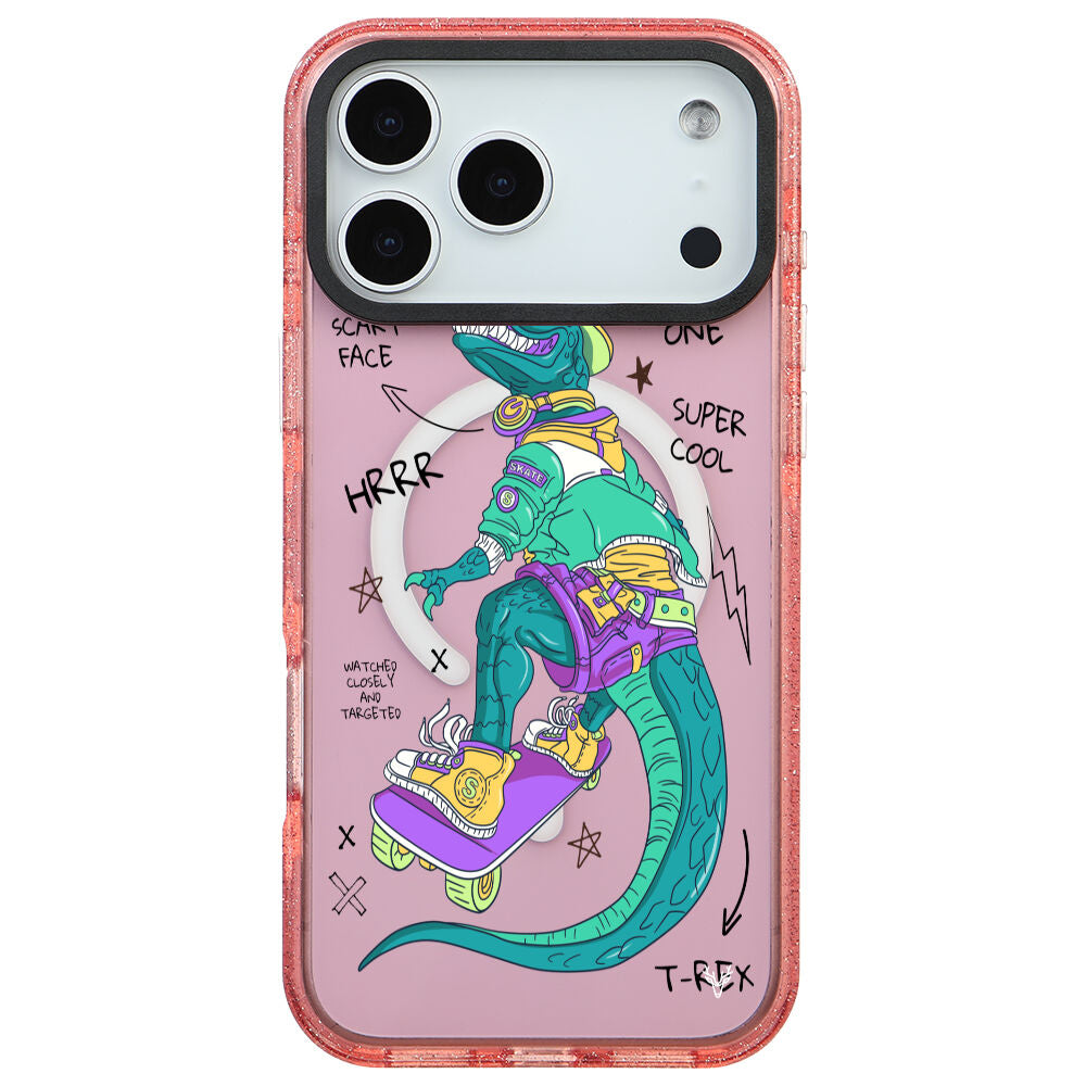 MagsafeliArtycaseSimliPembe
