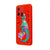 Xiaomi Redmi 12C Wild One Telefon Kılıfı - Renkli Silikon - Kırmızı