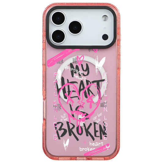 MagsafeliArtycaseSimliPembe