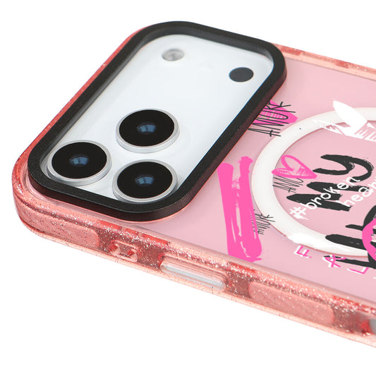 MagsafeliArtycaseSimliPembe