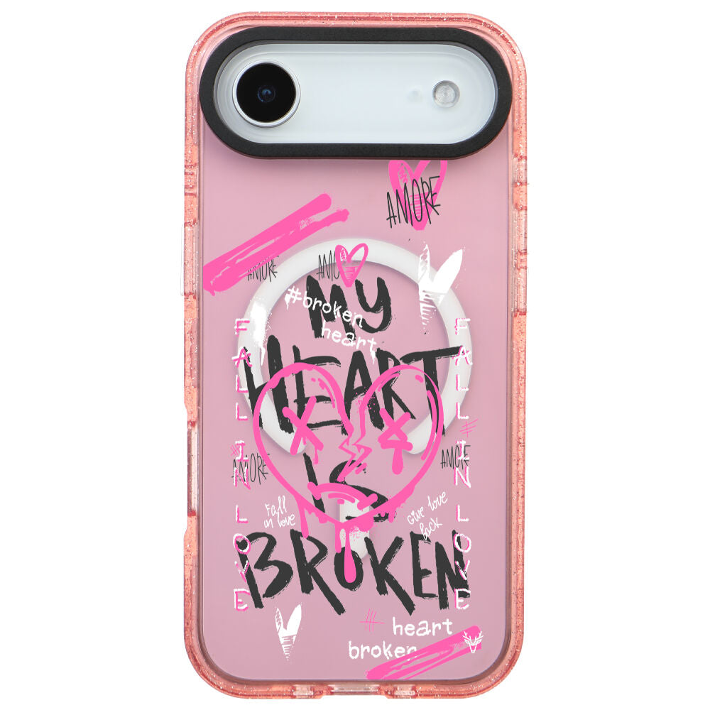 MagsafeliArtycaseSimliPembe