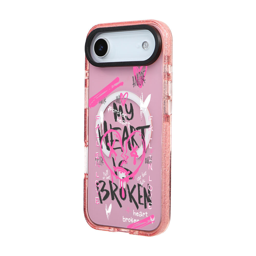MagsafeliArtycaseSimliPembe