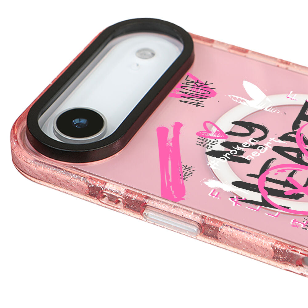 MagsafeliArtycaseSimliPembe
