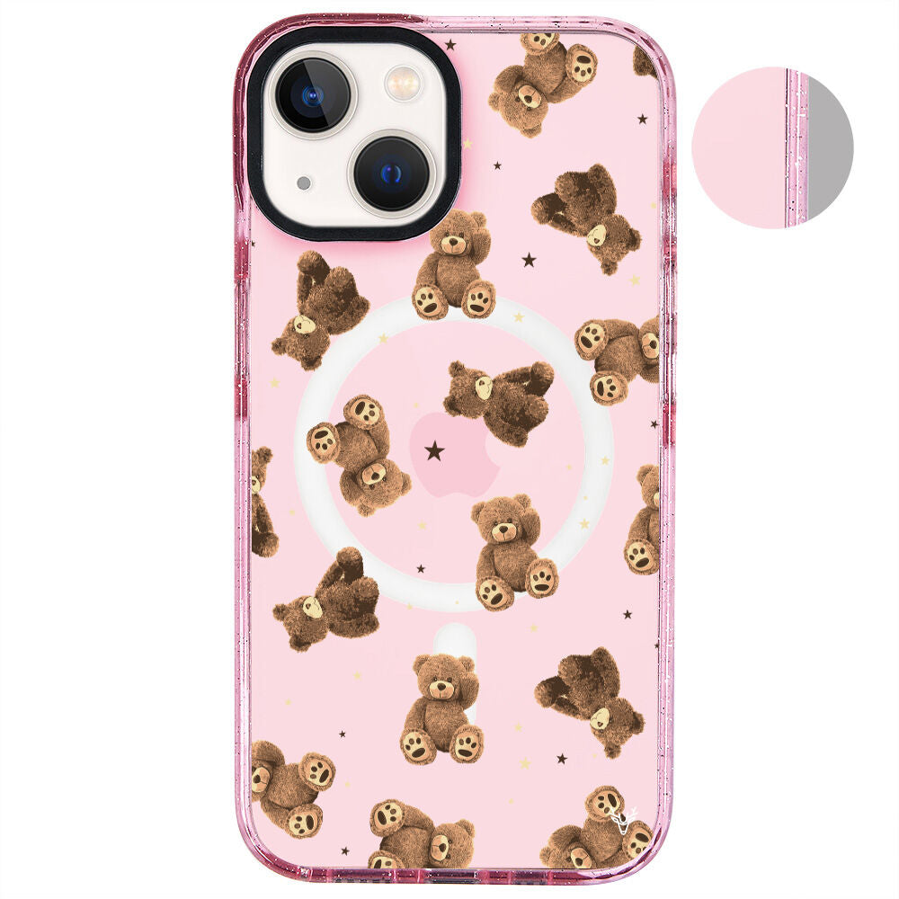 MagsafeliArtycaseSimliPembe