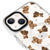 iPhone 15 Plus Ayıcıklar Telefon Kılıfı - Magsafeli Artycase - Beyaz