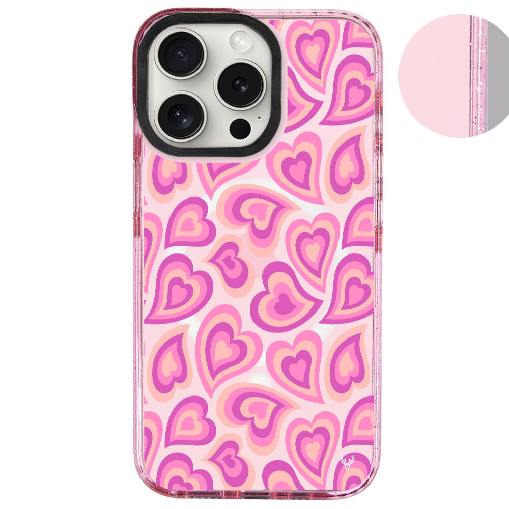 MagsafeliArtycaseSimliPembe