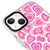 iPhone 15 Pinky Hearts Telefon Kılıfı - Magsafeli Artycase - Beyaz