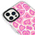 iPhone 15 Pro Pinky Hearts Telefon Kılıfı - Magsafeli Artycase - Beyaz