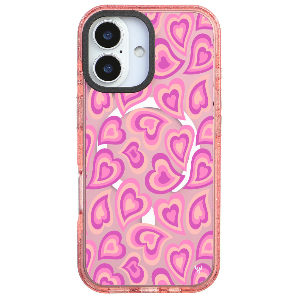 MagsafeliArtycaseSimliPembe
