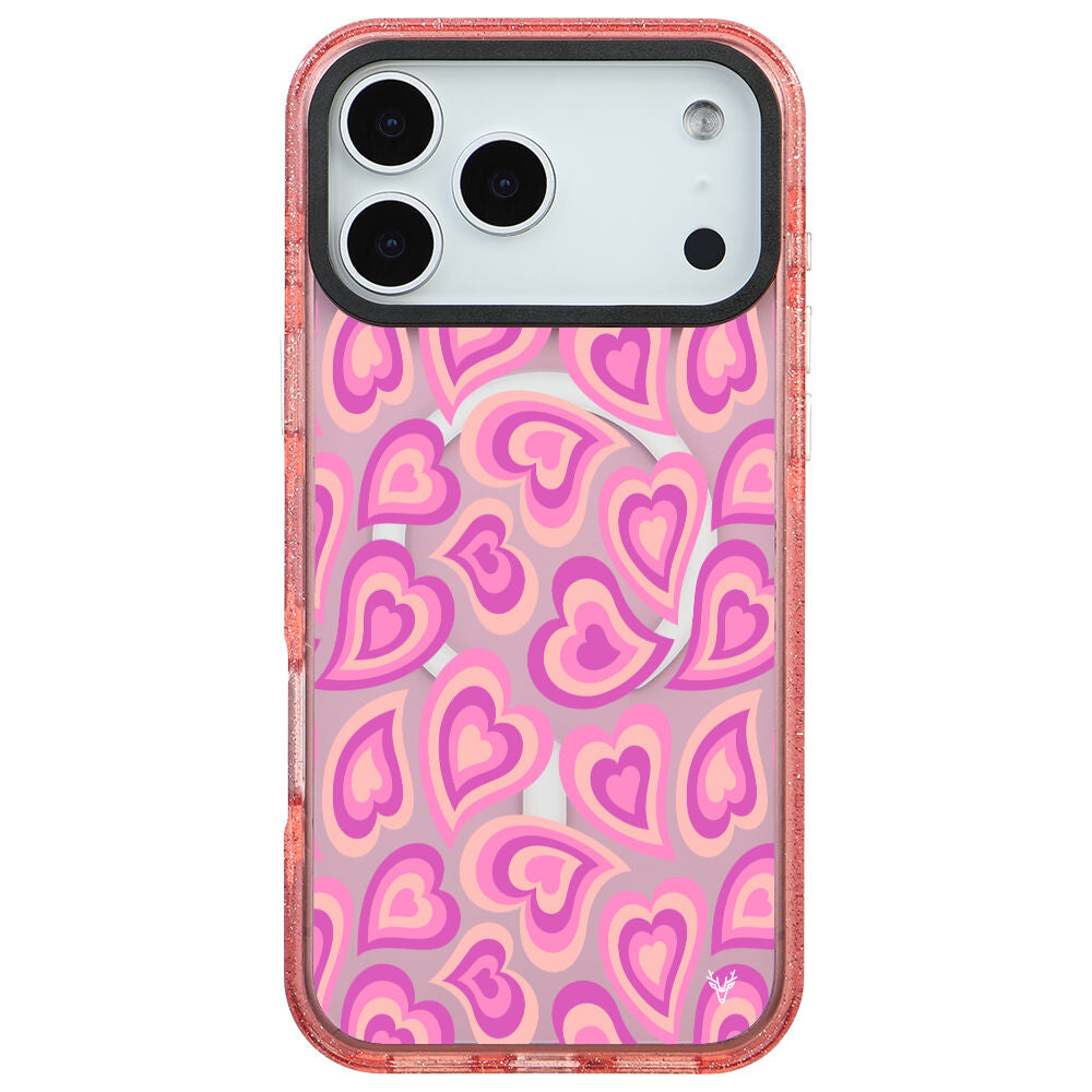 MagsafeliArtycaseSimliPembe