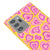Samsung Note 20 Ultra Pinky Hearts Telefon Kılıfı - Renkli Silikon - Sarı