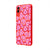 Samsung A04 Pinky Hearts Telefon Kılıfı - Renkli Silikon - Kırmızı