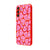 Samsung A24 Pinky Hearts Telefon Kılıfı - Renkli Silikon - Kırmızı