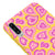Samsung A70 Pinky Hearts Telefon Kılıfı - Renkli Silikon - Sarı