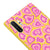 Samsung Note 10 Plus Pinky Hearts Telefon Kılıfı - Renkli Silikon - Sarı