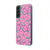 Samsung S22 Plus Pinky Hearts Telefon Kılıfı - Renkli Silikon - Haki