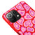 Xiaomi Mi 11 Lite Pinky Hearts Telefon Kılıfı - Renkli Silikon - Kırmızı