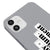 iPhone 12 Mini Kiss My Quantum Telefon Kılıfı - Renkli Silikon - Gri