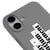 iPhone 17 Kiss My Quantum Telefon Kılıfı - Renkli Silikon - Gri