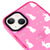 iPhone 15 Plus Cute Rabbits Telefon Kılıfı - Artycase - Fuşya