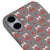 iPhone 17 Cute Cherry Telefon Kılıfı - Renkli Silikon - Gri