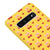 Samsung S10 Cute Cherry Telefon Kılıfı - Renkli Silikon - Sarı