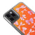 iPhone 11 Pro Max Pinky Ribbons Telefon Kılıfı - Neon - Turuncu