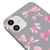 iPhone 12 Mini Pinky Ribbons Telefon Kılıfı - Renkli Silikon - Gri