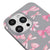 iPhone 14 Pro Max Pinky Ribbons Telefon Kılıfı - Renkli Silikon - Gri
