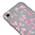 iPhone 8 Pinky Ribbons Telefon Kılıfı - Renkli Silikon - Gri