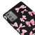 Samsung Note 20 Pinky Ribbons Telefon Kılıfı - Renkli Silikon - Siyah