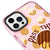 iPhone 15 Pro Pass the Syrup Telefon Kılıfı - Artycase - Simli Pembe