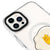 iPhone 13 Pro Egg Cat Telefon Kılıfı - Magsafeli Artycase - Beyaz