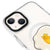 iPhone 15 Plus Egg Cat Telefon Kılıfı - Magsafeli Artycase - Beyaz