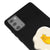 Samsung Note 20 Egg Cat Telefon Kılıfı - Renkli Silikon - Siyah