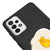 Samsung A72 Egg Cat Telefon Kılıfı - Renkli Silikon - Siyah