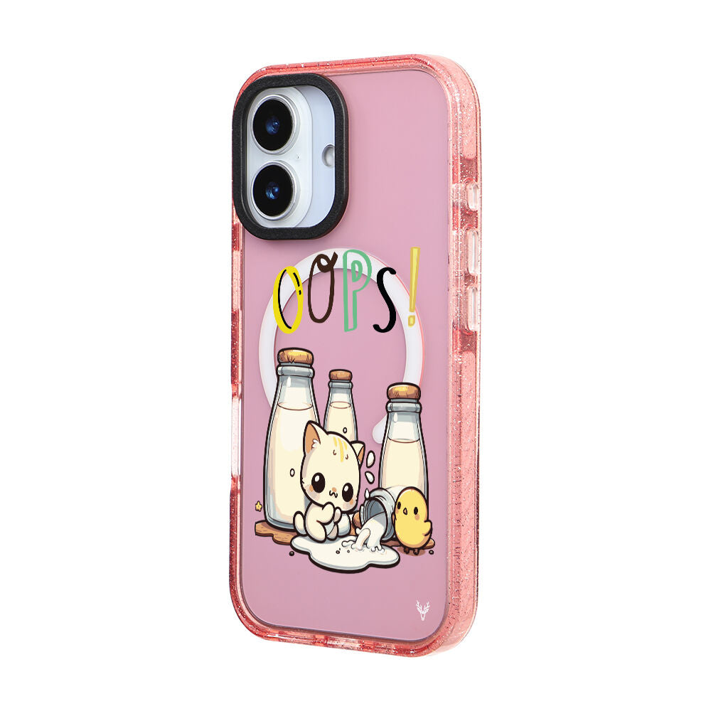 MagsafeliArtycaseSimliPembe
