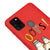 Samsung A21 S Oops Cat Telefon Kılıfı - Renkli Silikon - Kırmızı
