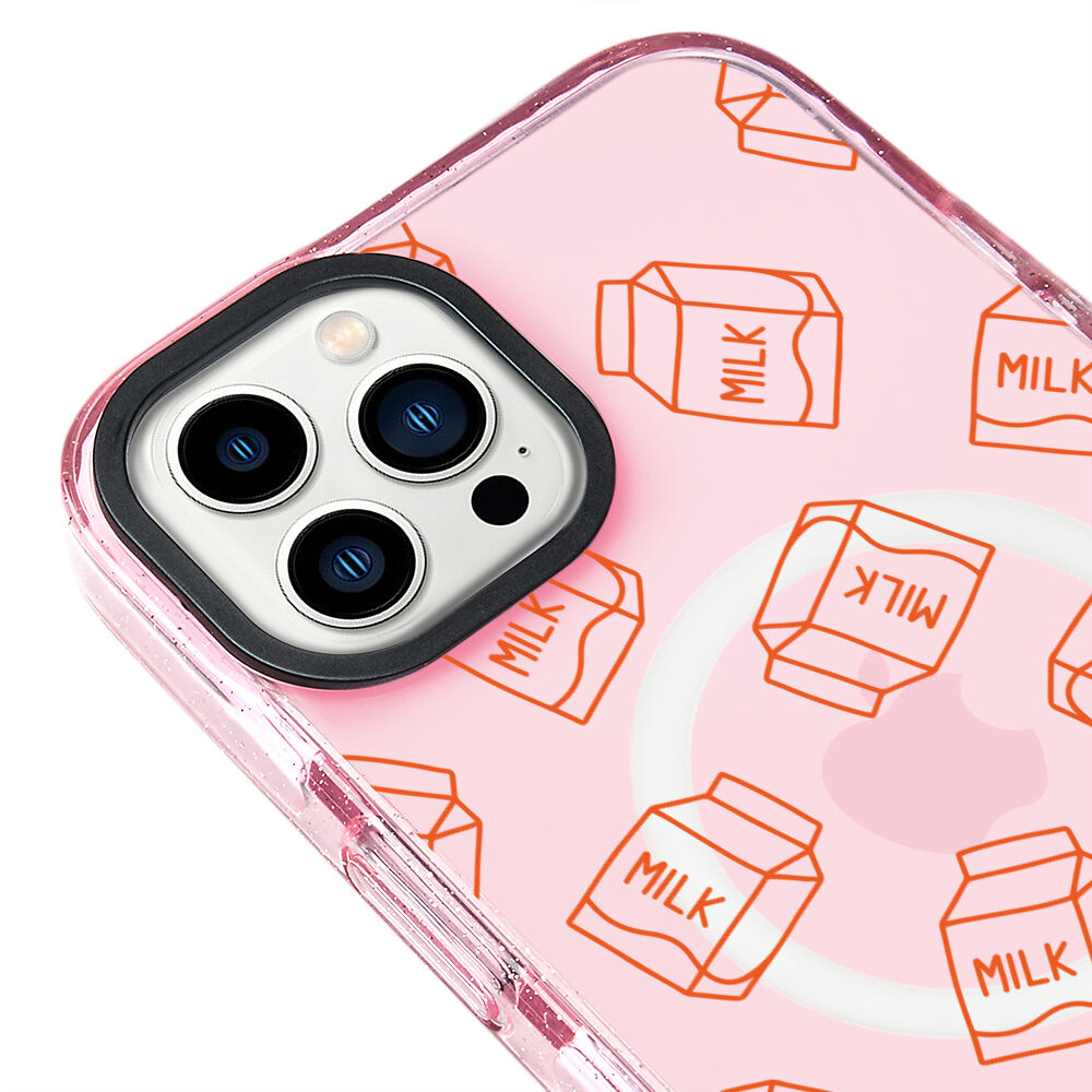 MagsafeliArtycaseSimliPembe