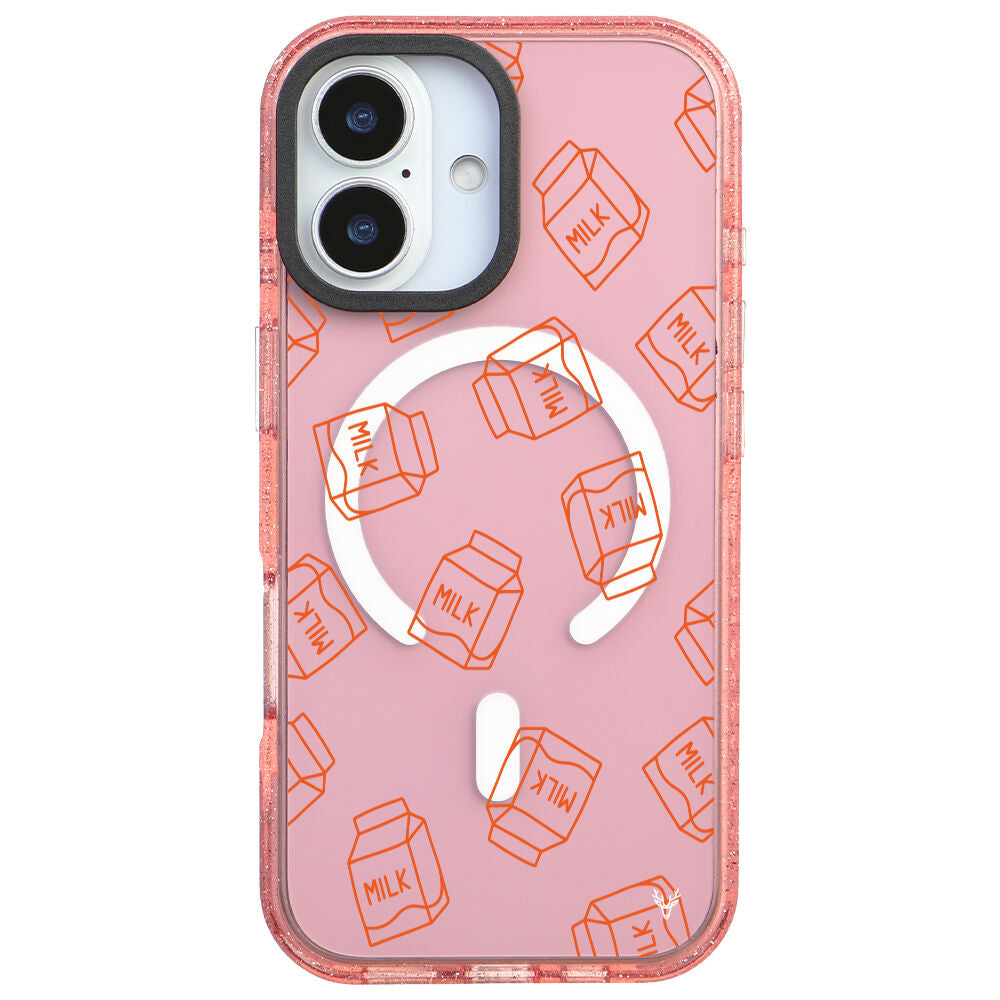 MagsafeliArtycaseSimliPembe