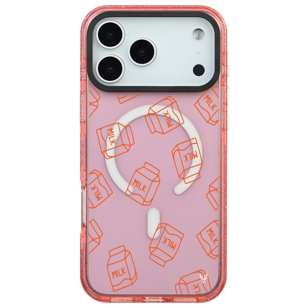 MagsafeliArtycaseSimliPembe