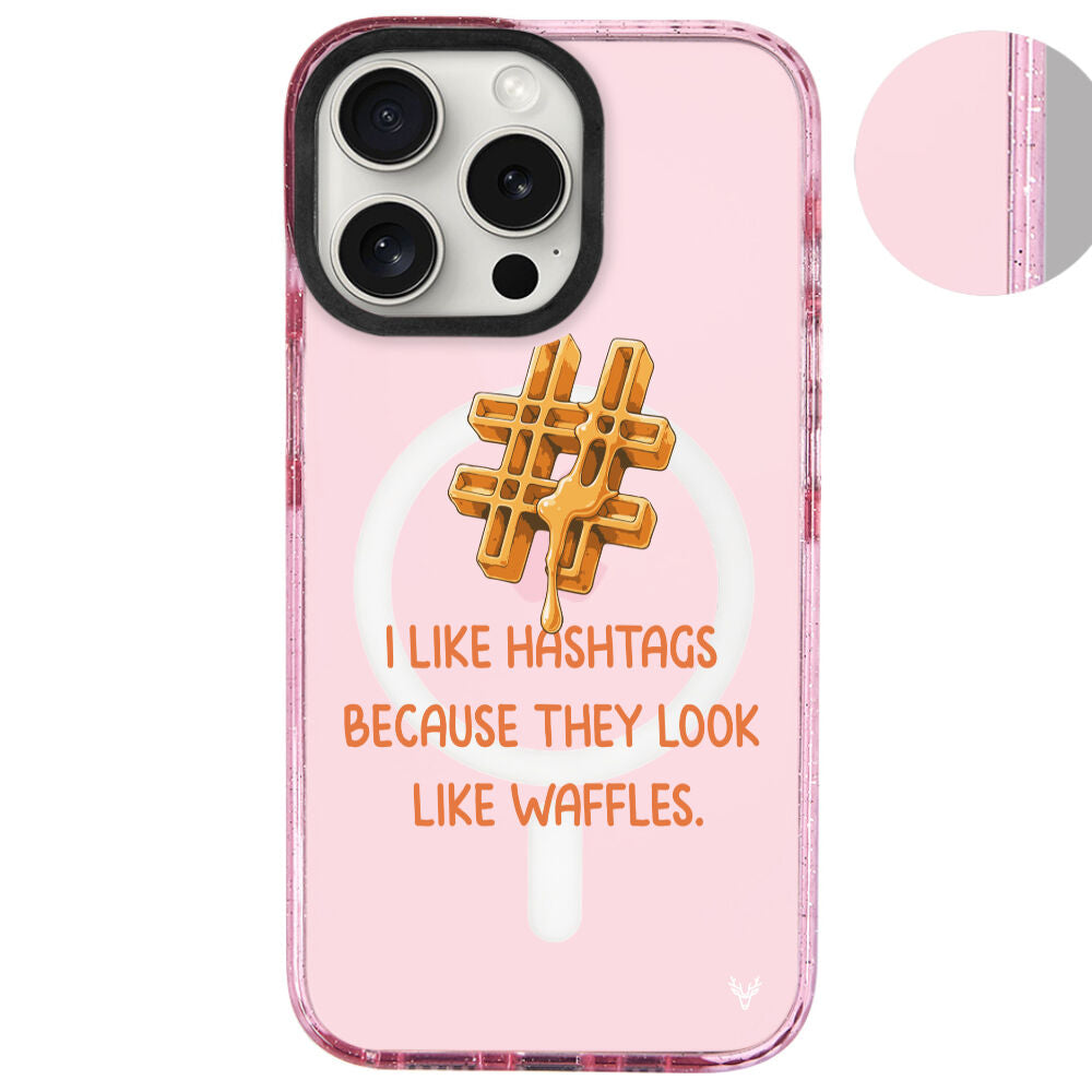 MagsafeliArtycaseSimliPembe